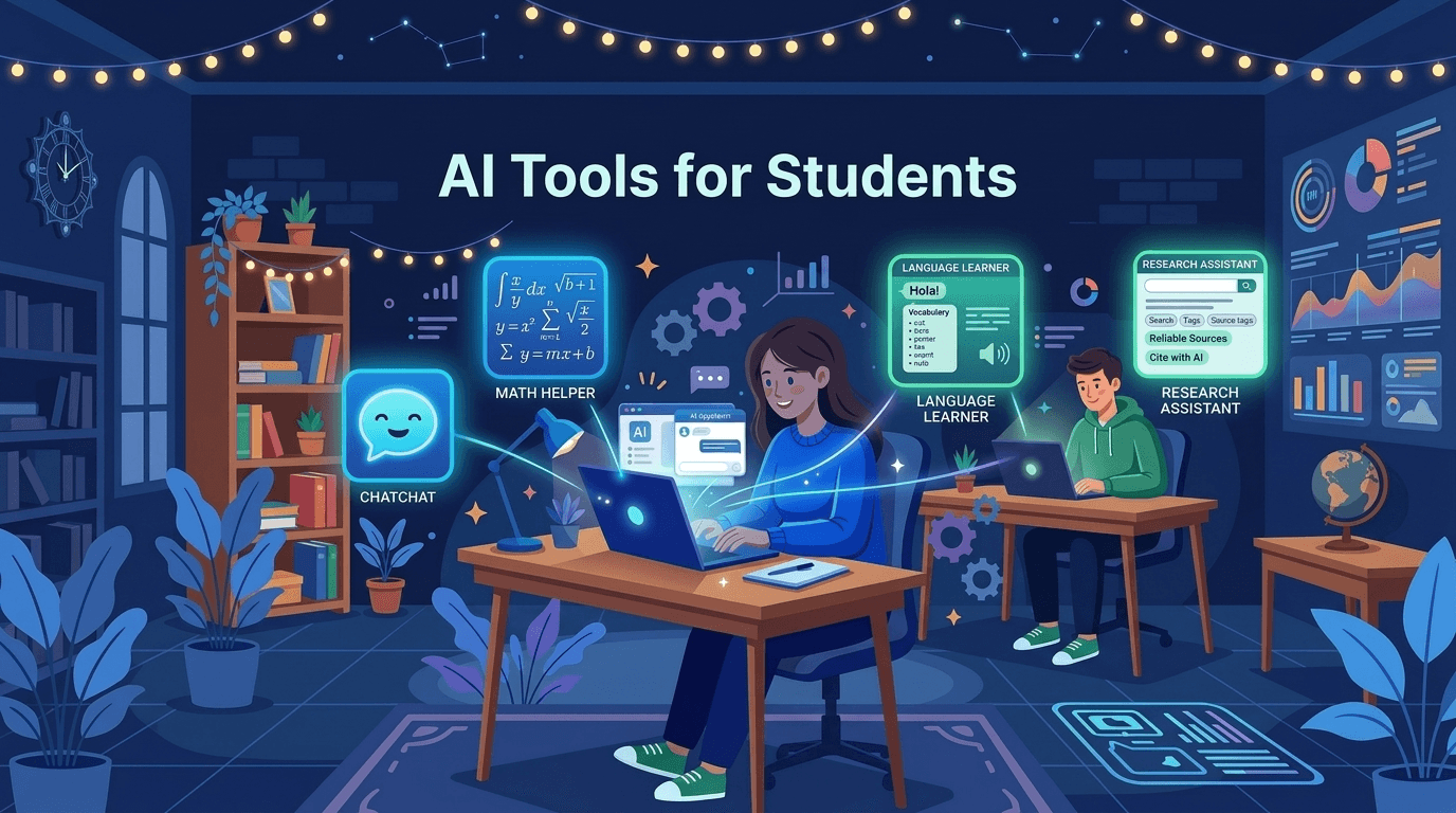 15 Best AI Tools for Students in 2026 (Free + Paid)